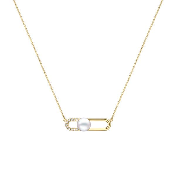 fine links Necklace — P-17168-18KYG