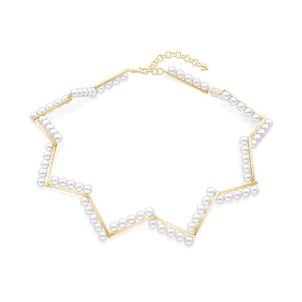 balance arm Necklace — P-17229-18KYG