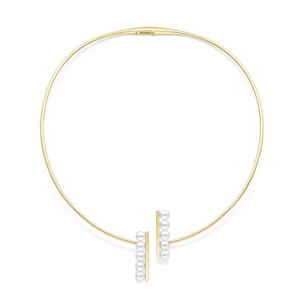 balance parallel Necklace — P-17233-18KYG