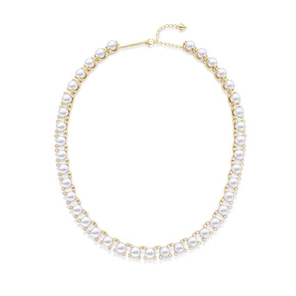 prong Necklace — P-17275-18KYG