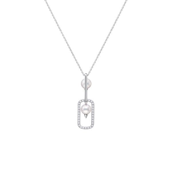 danger links diamonds pave Pendant — P-17321-18KWG