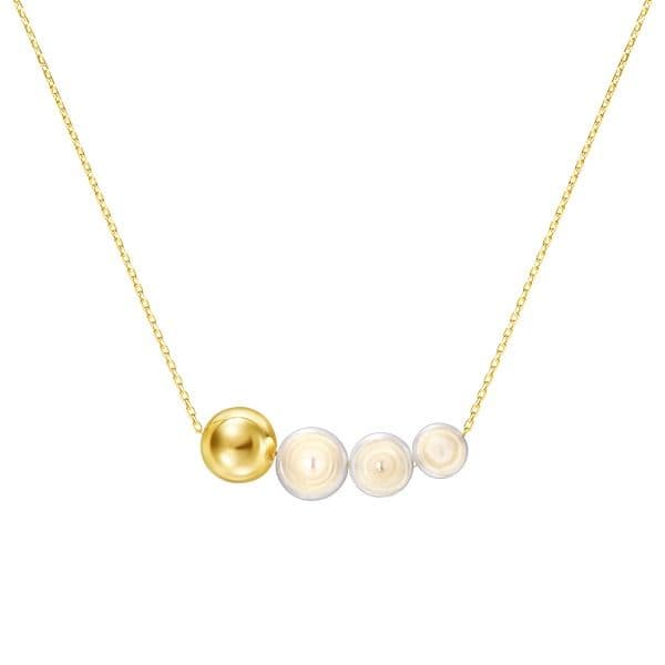 SLICED SPHERE Necklace — PC-17224-18KYG
