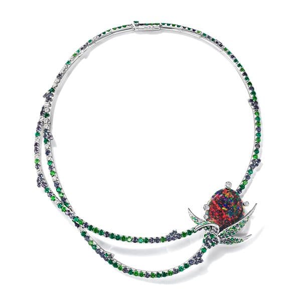 Jardin de rose Necklace — PI-16826-PT900
