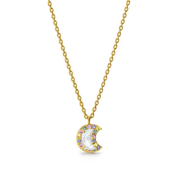 precious sweet night Pendant — PI-16644-18KYG