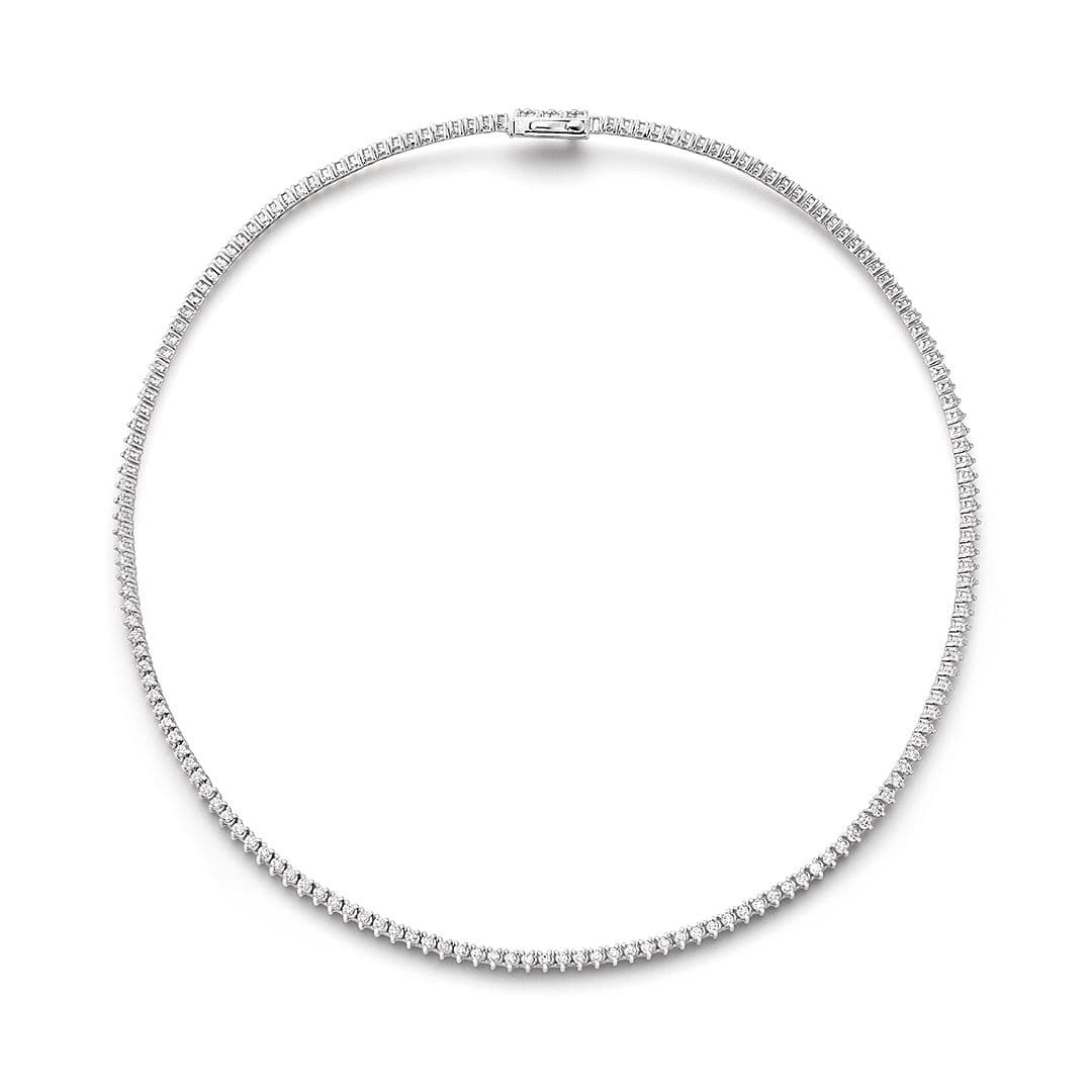 Diamond Necklace — PID-11401-PT900