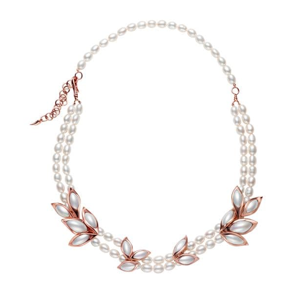 petals Tiara & Choker — PMP-15986-18KSG