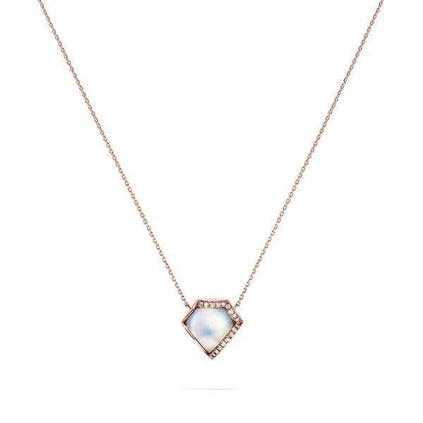 FACETED Necklace — PMP-16996-18KSG