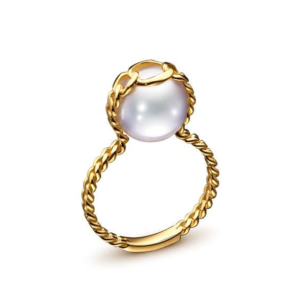 STRETCHED Ring — RC-4567-18KYG
