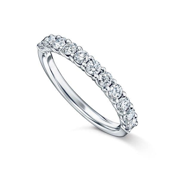 BRILLANTE Half Eternity 26 Ring — RD-F1789-PT950