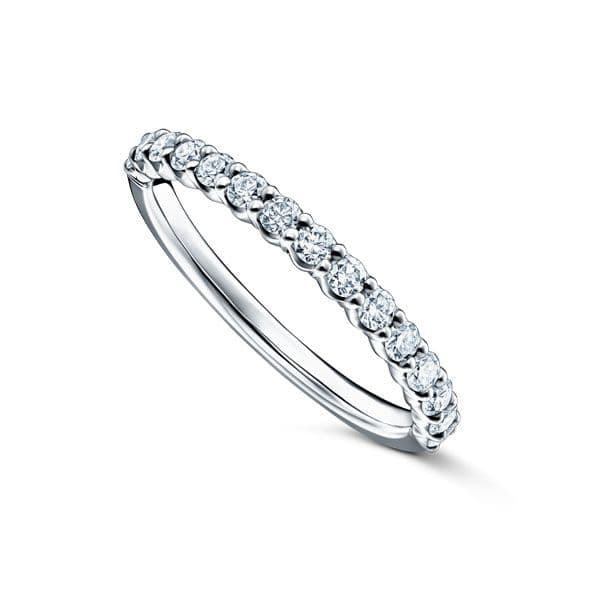 PIACERE Half Eternity Ring — RD-F1790-PT950