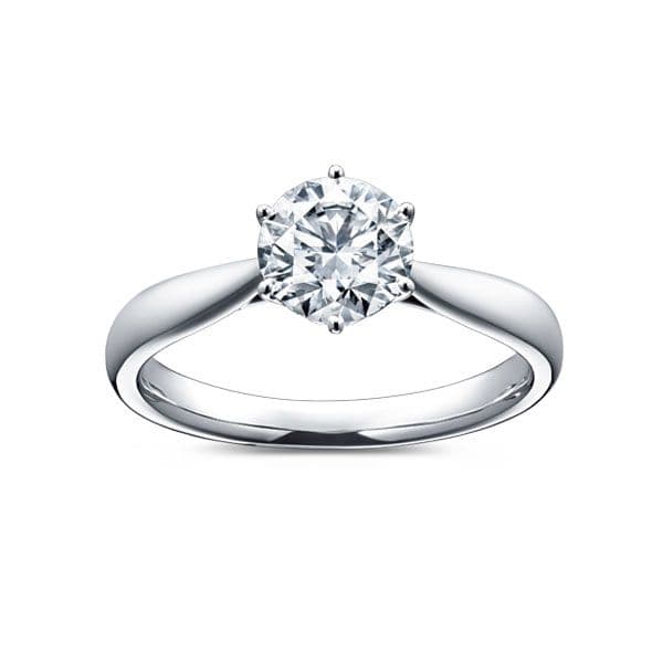 PIACERE Solitaire Ring — RD-F1946-PT950