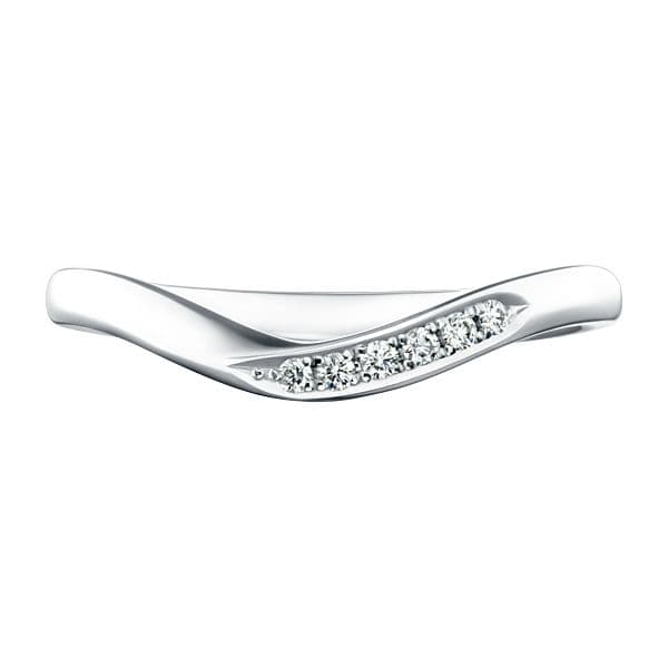 VERO Pave Line Ring — RD-F2273-PT950