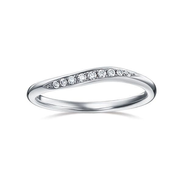 INFINITA Pave Line Ring — RD-F2274-PT950