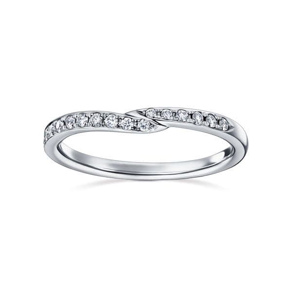 STILE Dual Pave Line Ring — RD-F2275-PT950