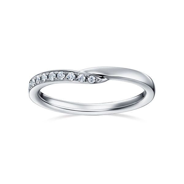 STILE Pave Line Ring — RD-F2276-PT950