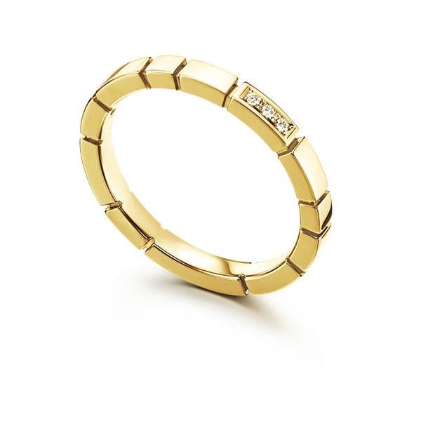 PIANO 3 Stones 20 Ring — RD-F2696-18KYG