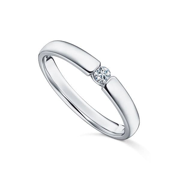 INNOCENTE 1 Stone Ring — RD-F899-PT950