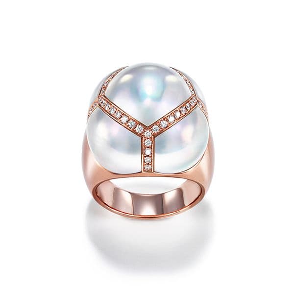 Nacre Ring — RMI-4641-18KSG
