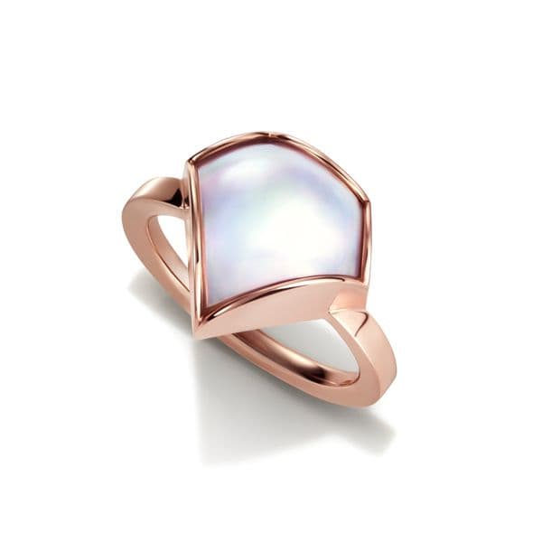 FACETED Ring — RMP-4706-18KSG