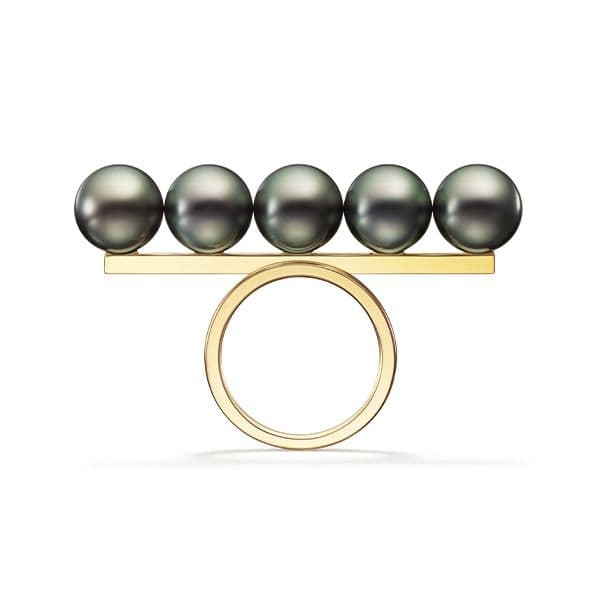 balance signature black Ring — RNB-4538-18KYG