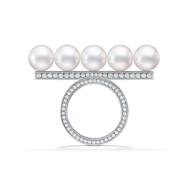 balance signature diamonds pave Ring — RPI-4537-18KWG