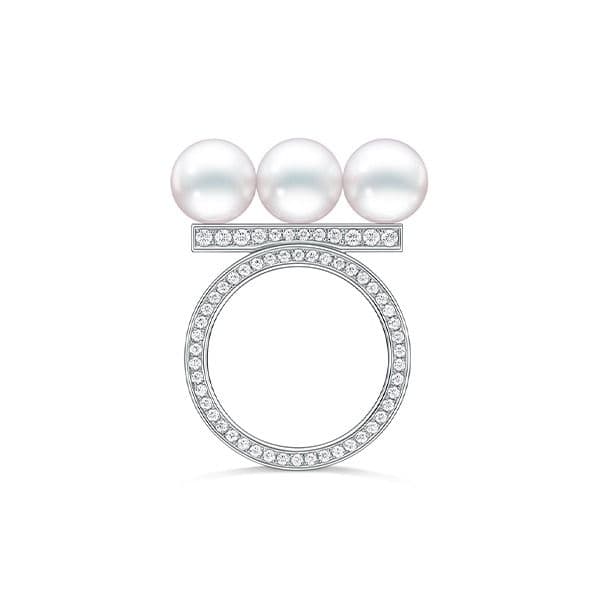 balance neo diamonds pave Ring — RPI-4813-18KWG