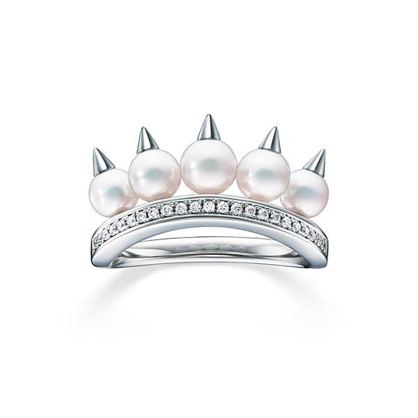 danger plus diamonds pave Ring — RPI-4844-18KWG