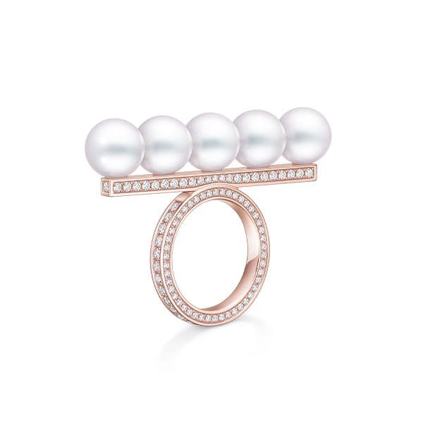 balance signature diamonds pave Ring — RPI-4885-18KSG