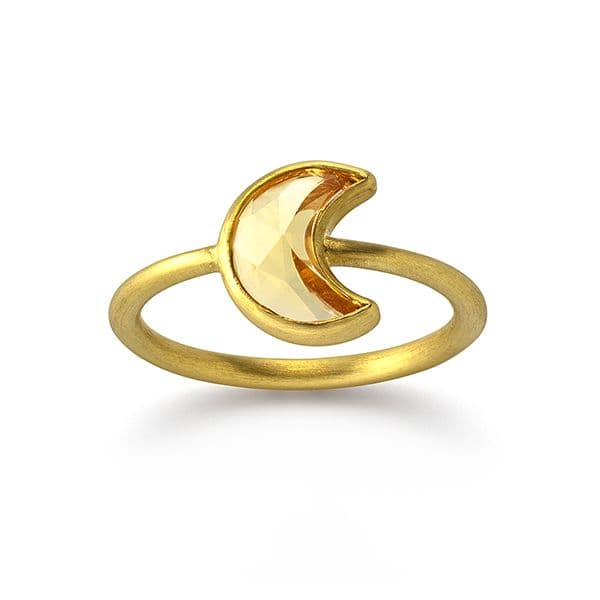 inseparable moon Ring — RZA-V2832-18KYG