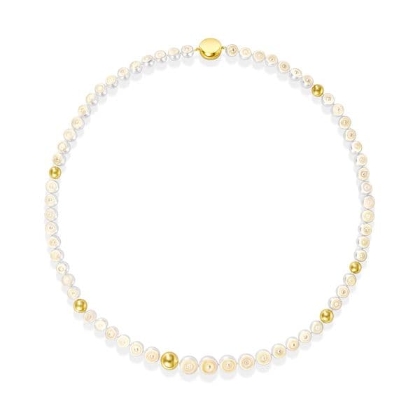 SLICED SPHERE Necklace — UFC-N1338-18KYG