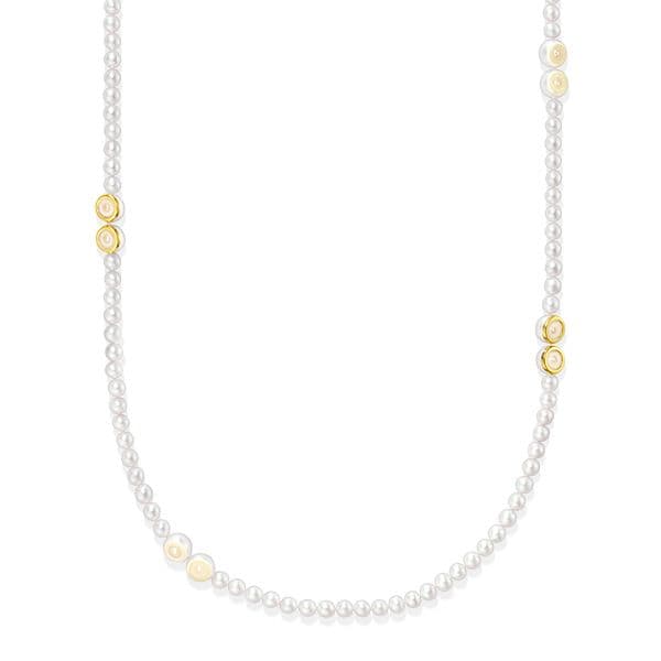 SLICED BEZEL Necklace — UFC-N1339-18KYG