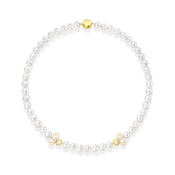 SLICED BEZEL Necklace — UFC-N1340-18KYG