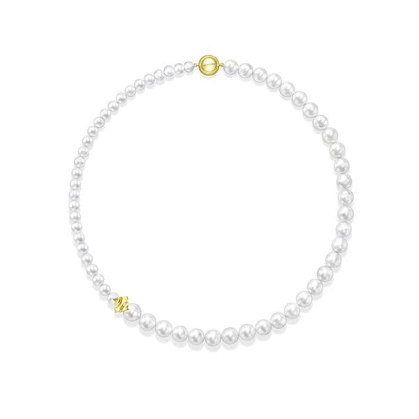 SQUARE LEAF Necklace — UFC-N1362-18KYG