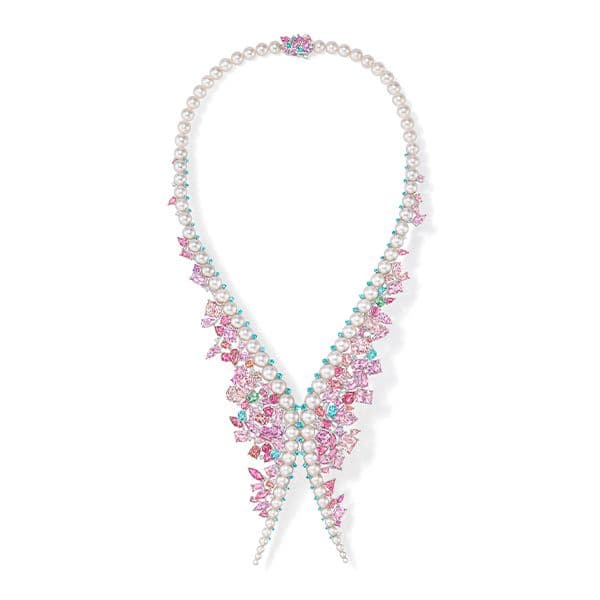 Flourish Necklace — UFN-N1328-18KWG