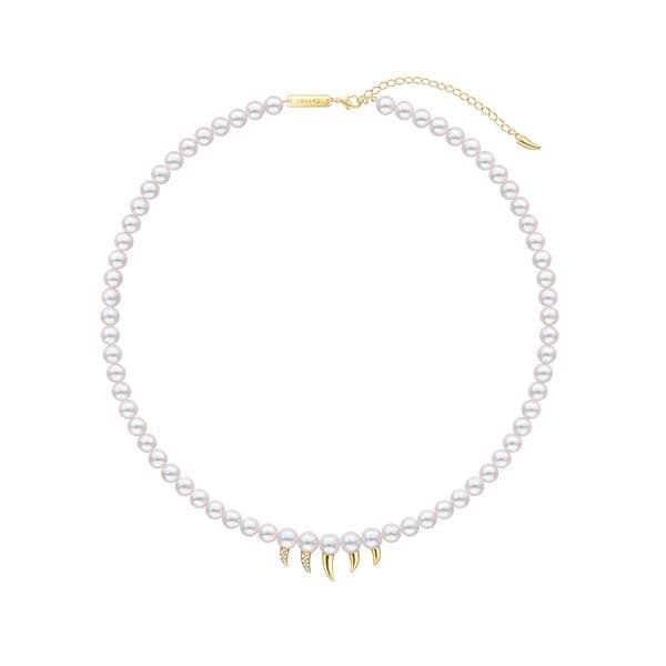 danger fang Necklace — UFN-N1335-18KYG