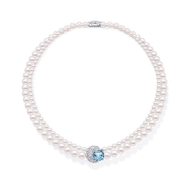 Unisson Necklace — UFN-N1351-PT900-AQA