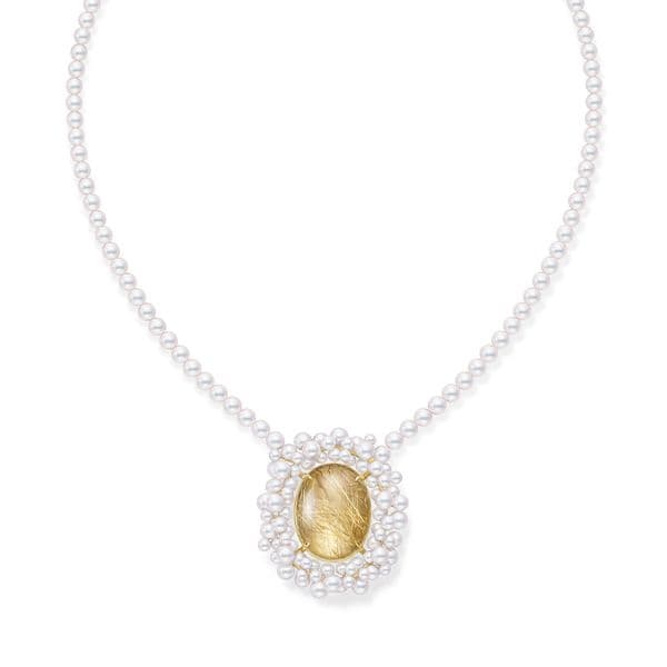 PASSEL Necklace — UFN-N1364-18KYG