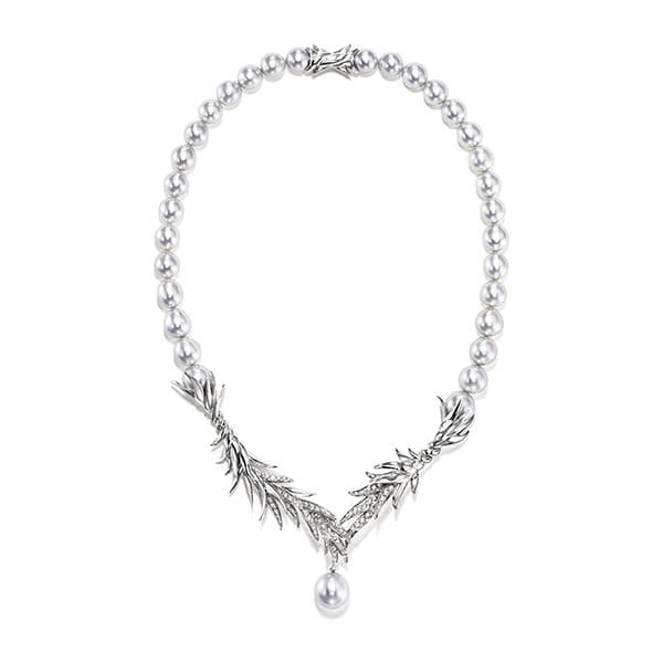 Élégance Necklace — UNN-N1266-18KWG