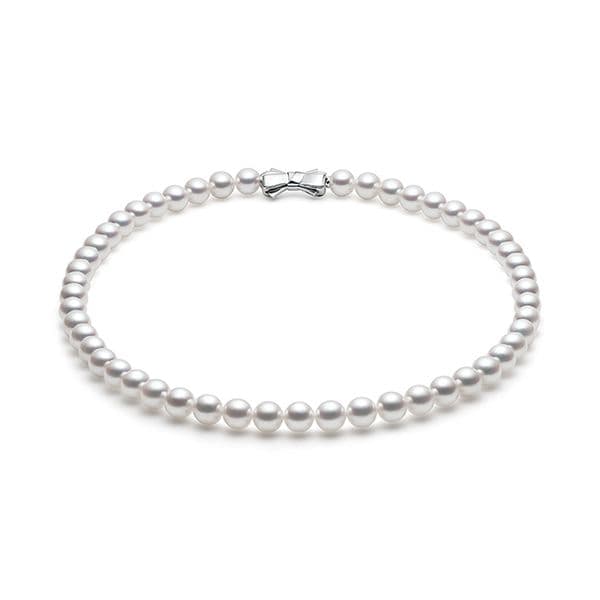 Akoya Pearl Necklace — UR-080A-SIL