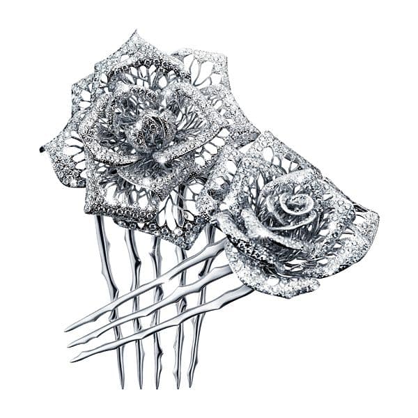 petals Hair Corsage — ZID-0334-SIL