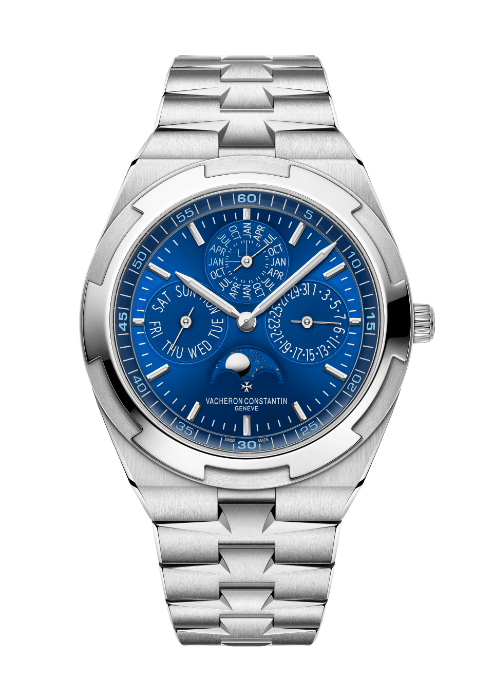 Overseas Perpetual Calendar Ultra-Thin 4300V/220G-B945 41.5 mm White Gold