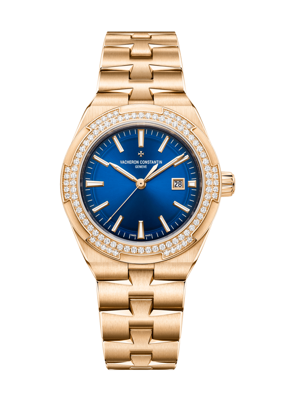 Overseas Self-Winding 4605V/200R-B978 35 mm Pink Gold