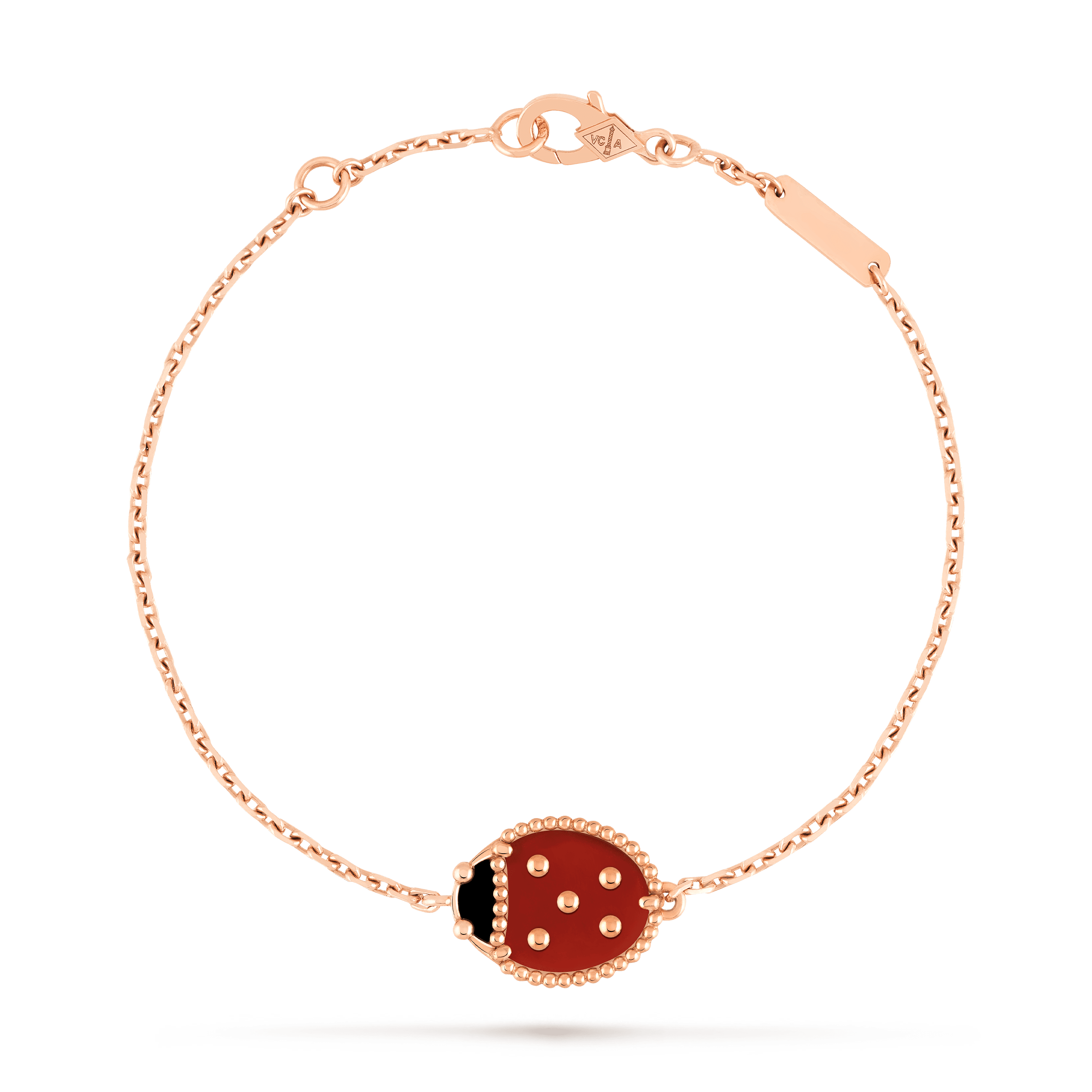 Lucky Spring bracelet, closed wings ladybug — VCARP7R000