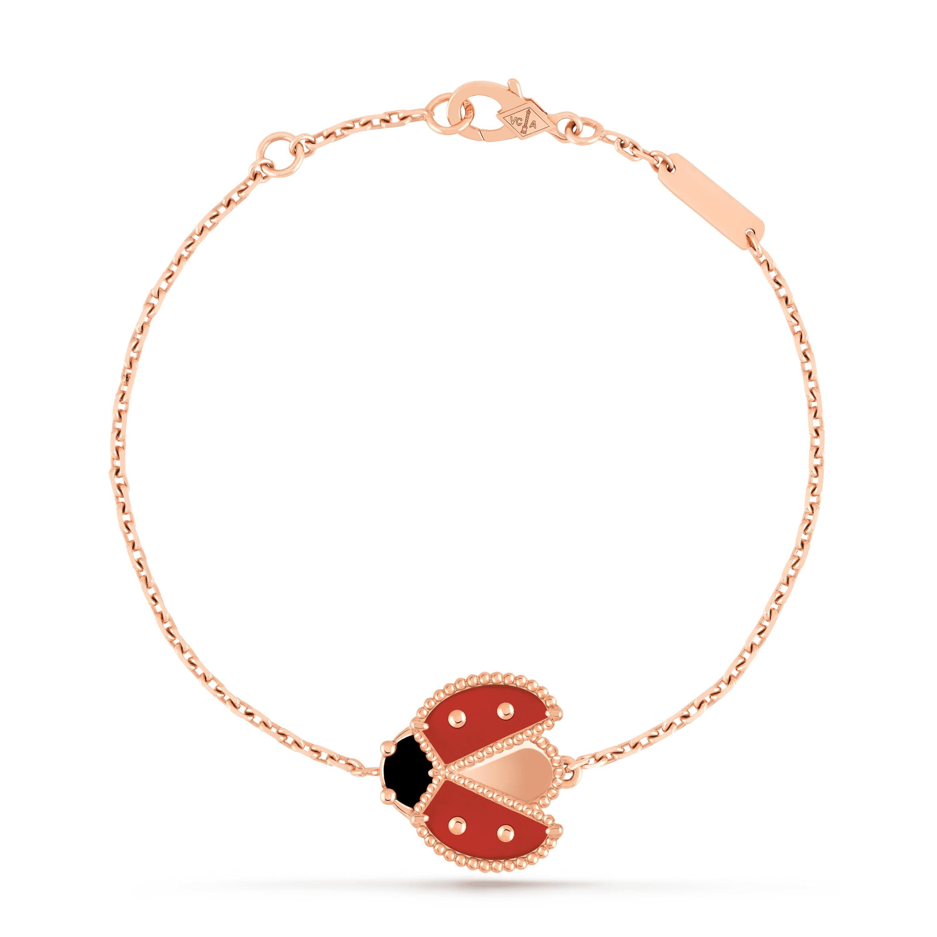 Lucky Spring bracelet, open wings ladybug — VCARP7R100