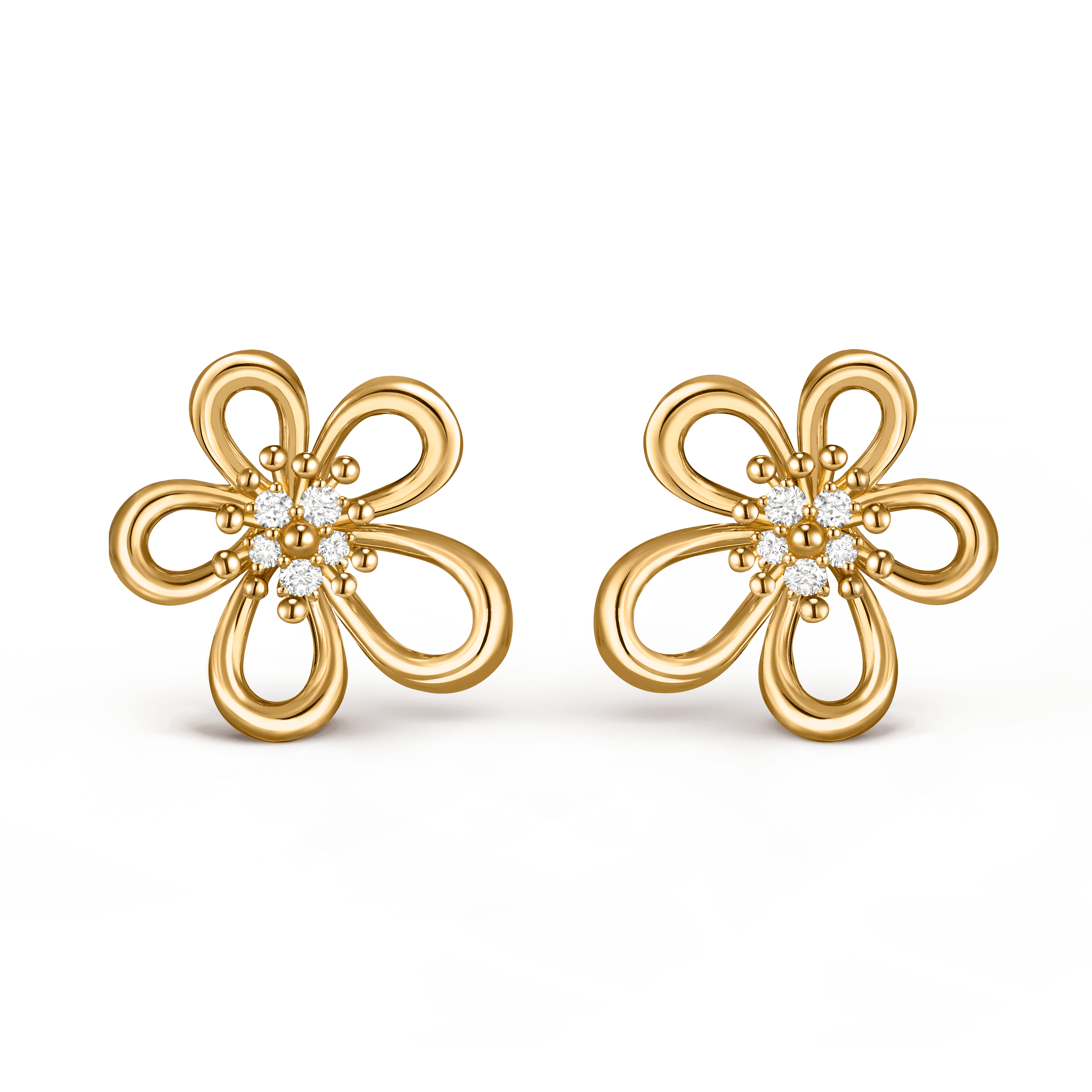 Flowerlace earrings — VCARPME100