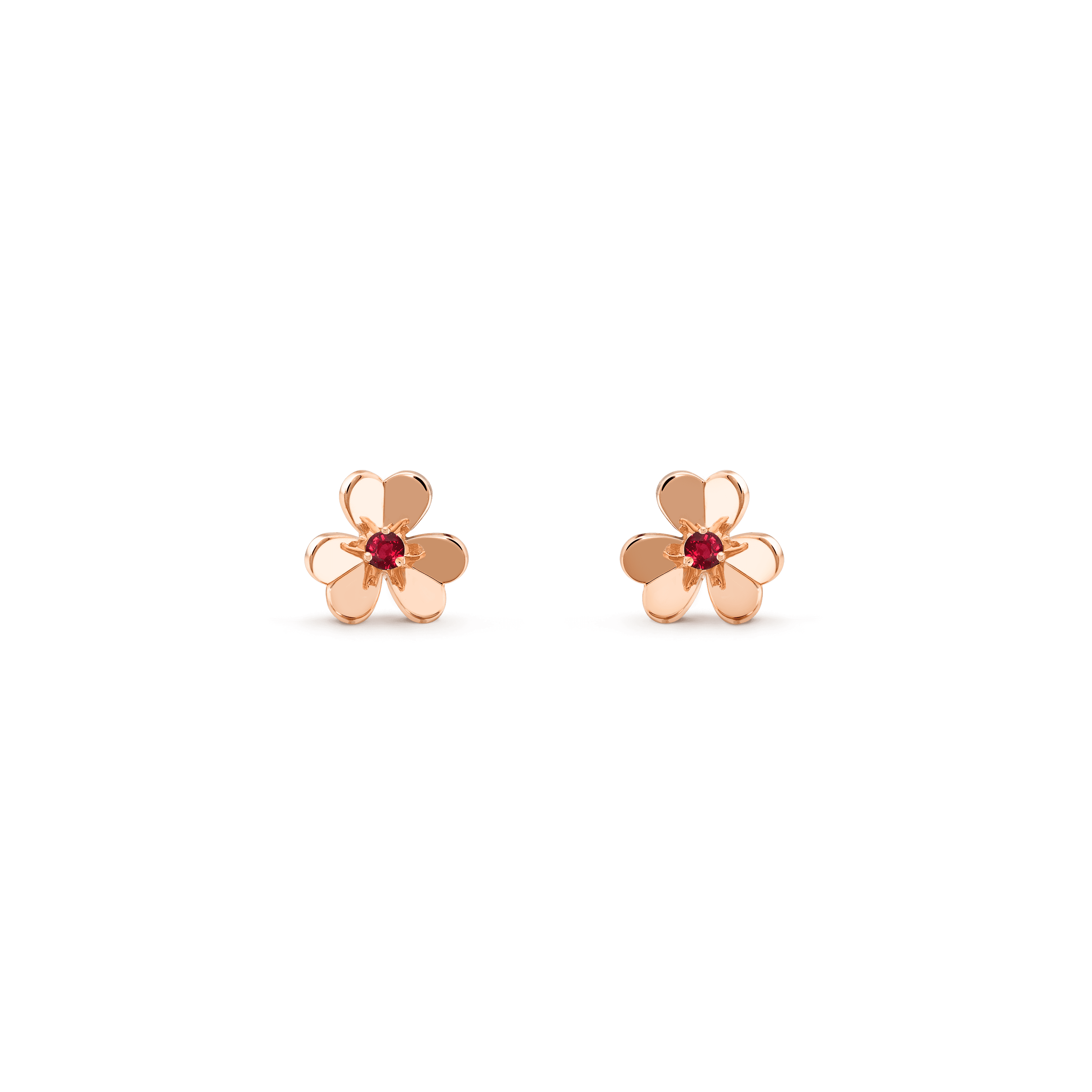 Frivole earrings, mini model — rose gold — VCARP7SA00