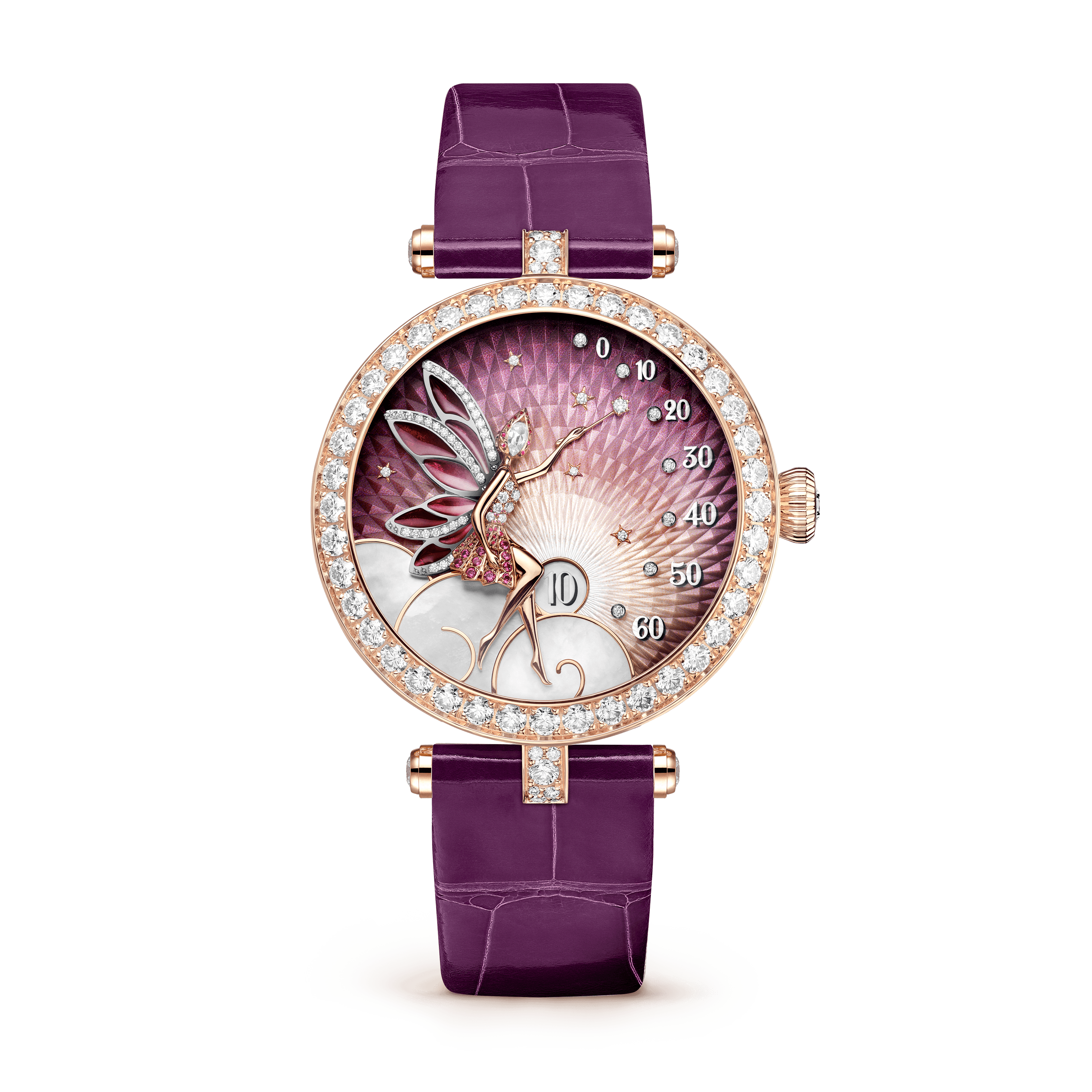 Lady Féerie Or Rose watch — VCARPBNJ00